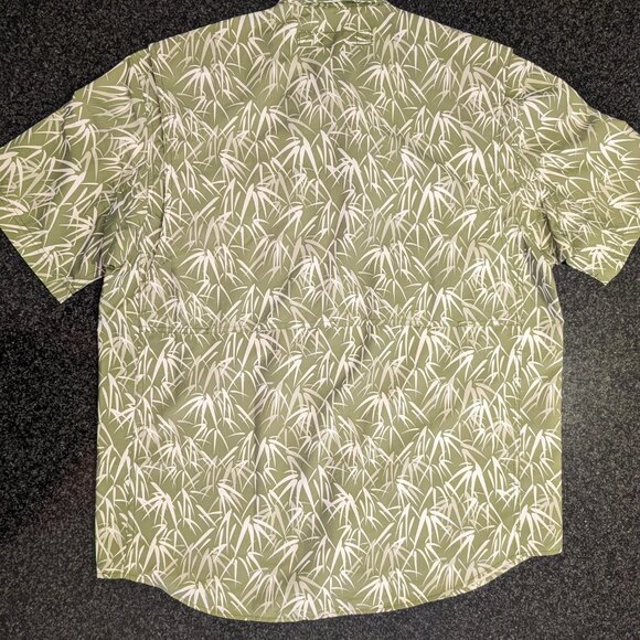 DELUTH TRADING Hawaiian Style Moisture Wicking mens short sleeve  Poly/CoolPlus - Picture 8 of 9